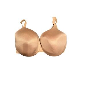Cacique Lightly Lined Full Coverage Underwire Bra Tan Nude 40G 116041
